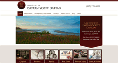 Desktop Screenshot of dattanlaw.com